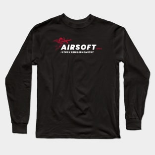 Airsoft Family - I Study Triggernometry Long Sleeve T-Shirt
